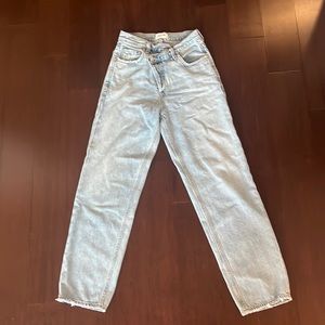 AGOLDE Criss Cross Jeans